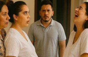 The mother-in-law welcomes his eight-month-pregnant mistress into her home to “take care” of his wife; she bursts out laughing and utters a sentence that leaves everyone pale…