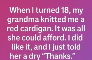 The Red Cardigan: A Hidden Message of Love Across Generations