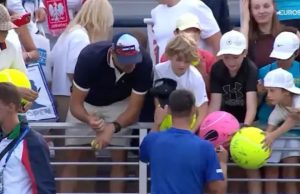 CEO sparks backlash over apology after being caught on-camera ‘stealing’ from child at US Open