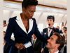 A black female billionaire’s first-class seat was stolen by a white passenger who hurled insults at her and the flight was immediately canceled…